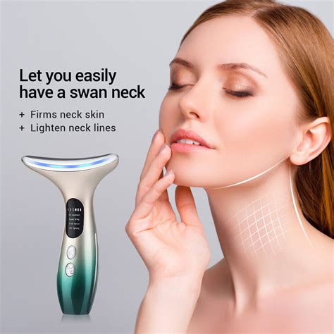 Led Microcurrent Facial Skin Tightening Lifting Device Face Neck Beauty