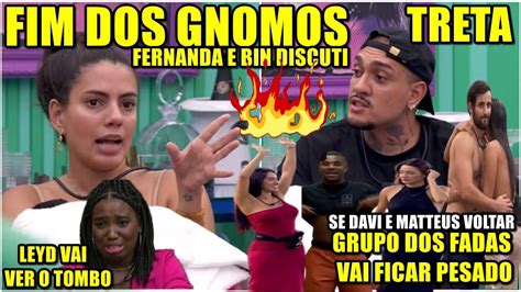 Treta Fernanda Bin Tem Discurss O Fim De Alian As Gnomos Davi Isa