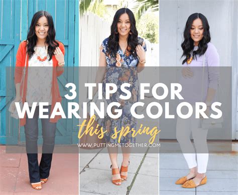 Three Tips for Incorporating Color Into Your Wardrobe This Spring