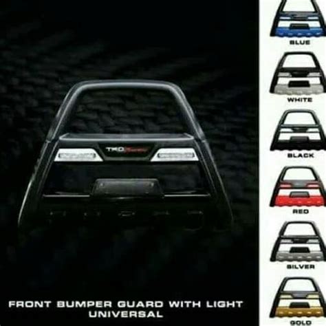 Jual Tanduk Depan Bumper Depan With Led Rush Terios Shopee Indonesia