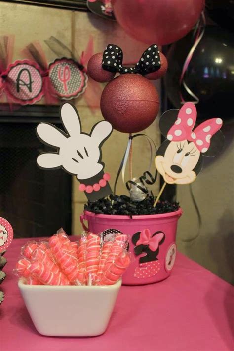 Decoración de Fiesta de Minni Mouse Fiestas Infantiles Decora