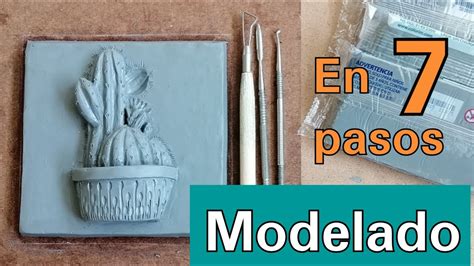 Modelado En Plastilina Relieve En Sencillo Pasos Tips Youtube