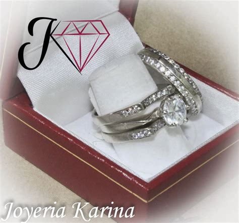 Anillos de Matrimonio en oro blanco 2031 Costa Rica Joyería Karina