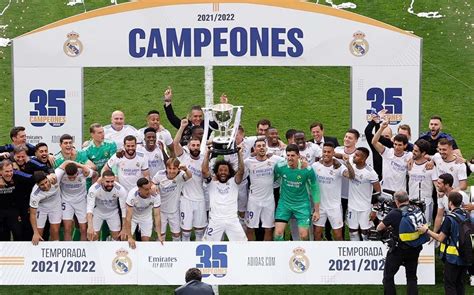 Real Madrid Es Campeón De Laliga Española Grupo Milenio