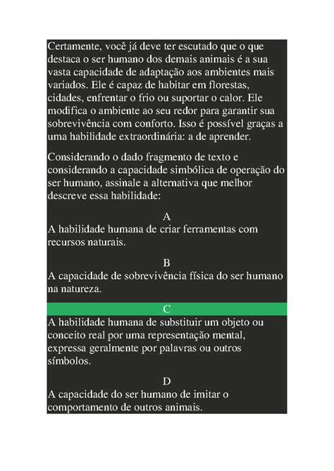 Certamente Voc J Deve Ter Escutado Que O Que Destaca O Ser Humano