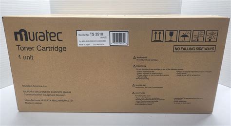 Muratec Toner Cartridge TS3510 Genuine For MFX 3535 3595 3510 3530