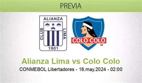 Pron Stico Alianza Lima Colo Colo