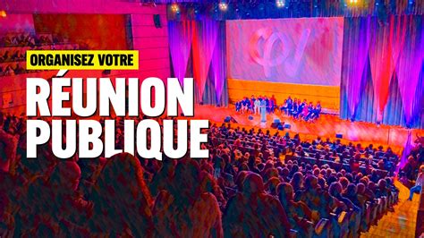 Organisez votre réunion publique La France insoumise