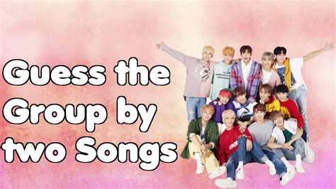 Kpop Game Guess The Group By Songs Cherry Youtube