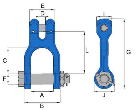 Hack10 Grade 10 Clevis Shackle Robert Harwood Trading