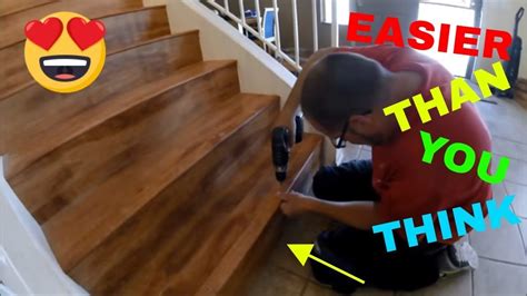 How To Install Free Floating Laminate Flooring On Stairs And Landing