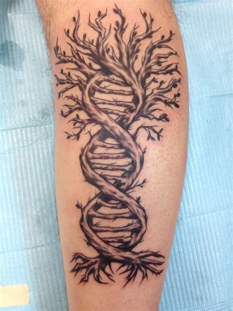 Dna Helix Tattoo