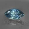 Unheated Round Bluish Green Montana Sapphire Roulette Cut Cts