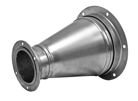 Flanged Duct Reducer Gauge Products Nordfab Ducting