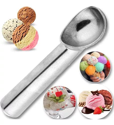 Cuchara Para Servir Helado Wellmix Pegador De Sorvete Colher Inox