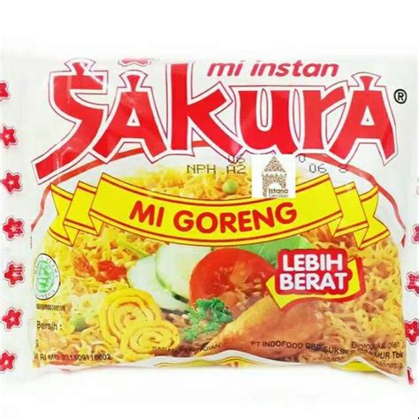 Jual Mie Instan Sakura Mi Goreng G Dus Pcs Shopee Indonesia