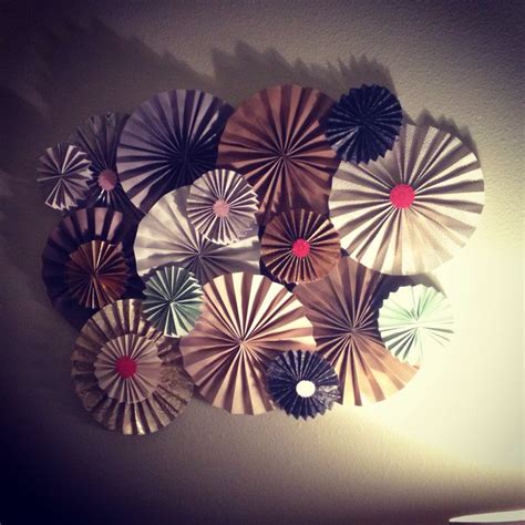 Paper Rosettes Wall Decor