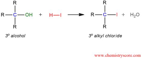 Alkyl iodide formation [HI] - ChemistryScore