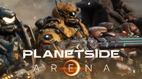 Planetside Arena Steam Early Access Announcement Trailer Youtube