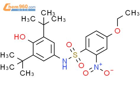 110955 63 0 Benzenesulfonamide N 3 5 Bis 1 1 Dimethylethyl 4