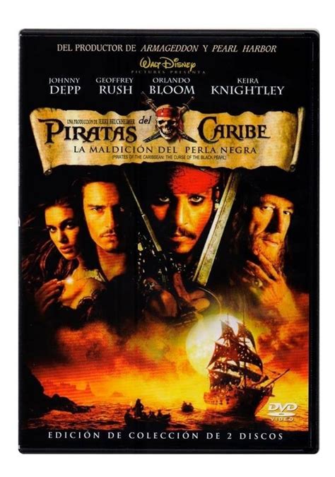 Piratas Del Caribe La Maldici N Del Perla Negra Dvd Disney Coppel