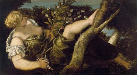 Tintoretto Allegorical Figure Of Spring 1555 Painting By Jacopo Robusti Called Tintoretto Pixels