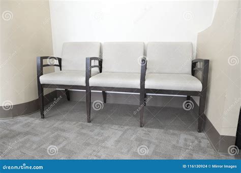 Waiting Room Chairs Physicians Office Hospital Room Stock Photo - Image ...