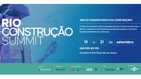 Rio Constru O Summit Re Ne Especialistas Nacionais E Internacionais De