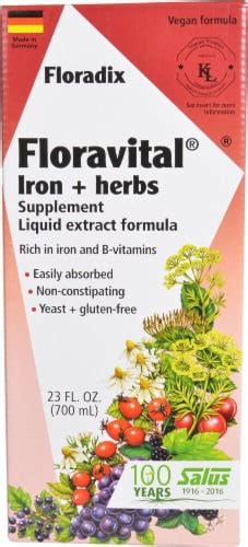 Floradix Floravital Iron plus Herbs Supplement, 23 fl oz - King Soopers