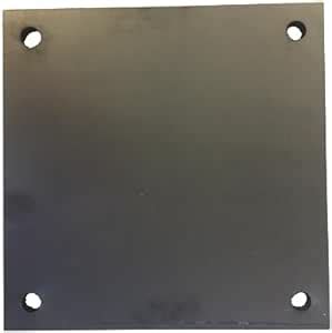 RH METAL PLATINE ACIER PERCEE 200x200 Ep 10 Mm Amazon Fr Bricolage