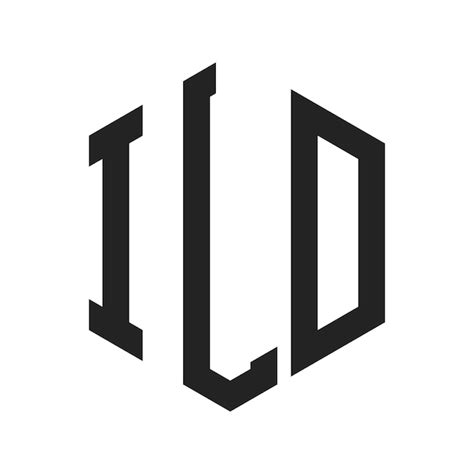 premium vector ild logo design initial letter ild monogram logo