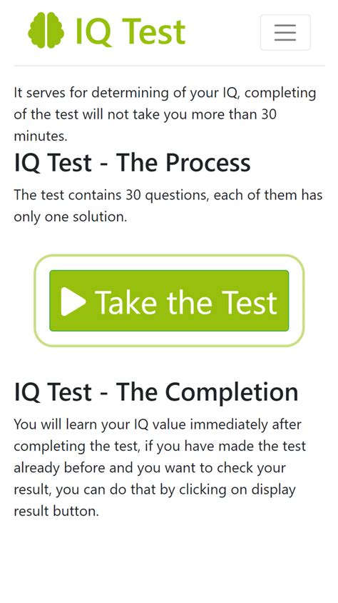 Real Iq Test Get Your Score For Android Download