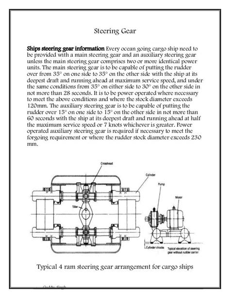 Auxiliary Machinery Installation