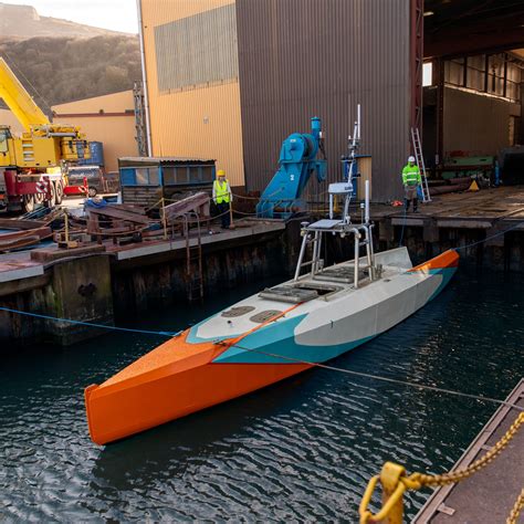 usv launches xlr oceanus  long distance maritime operations
