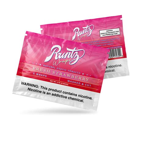 Fresh Strawberry Runtz Wrap PACKWOOD X RUNTZ UK