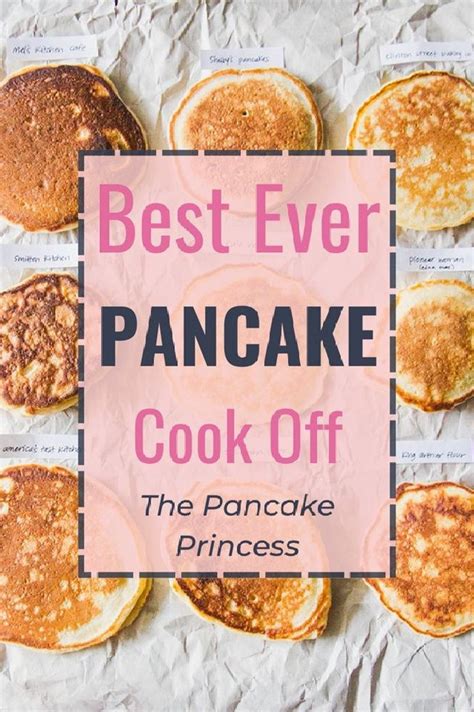 Best Ever Pancake Cook Off Flavored Pancakes Pancake Recipe Buttermilk Best Pancake Recipe