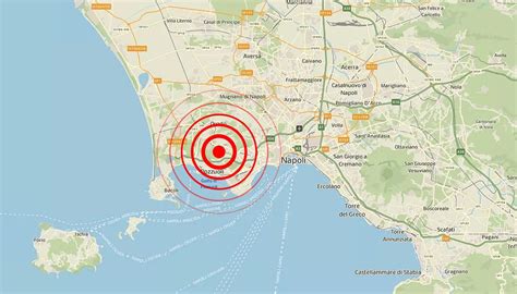 Terremoto ai Campi Flegrei con due scosse la più forte di magnitudo 3