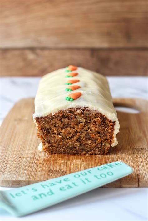 Carrot Loaf Cake Baker Jos Simple Easy Carrot Cake Loaf