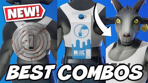 Best Combos For New A Goat Skin Goat Simulator Fortnite Youtube