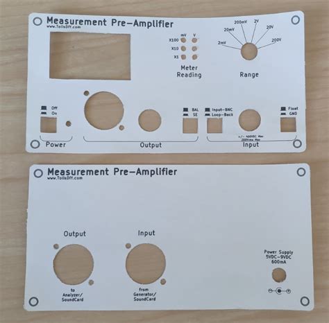 Audio Measurement Pre Amplifier Part 4 Casing The Pre Amplifier Tolis Diy