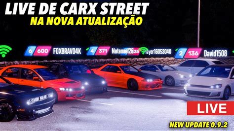 Live De Carx Street Na Atualiza O Encontro De Carros Rachas