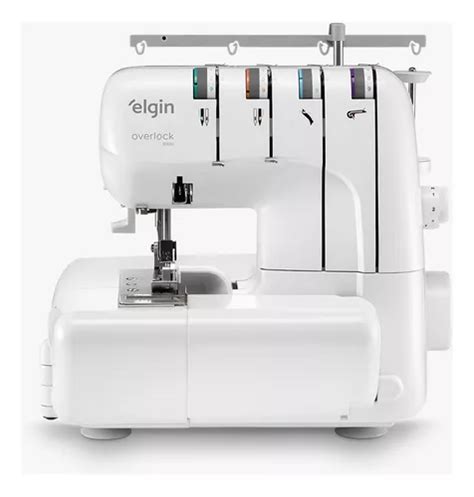 Máquina de coser overlock Elgin 41OV20000EU2 portable blanca 110V