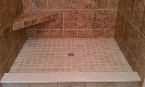 Custom Tile Shower Pans | Tile Company Rochester NY | DeAngelis Tile