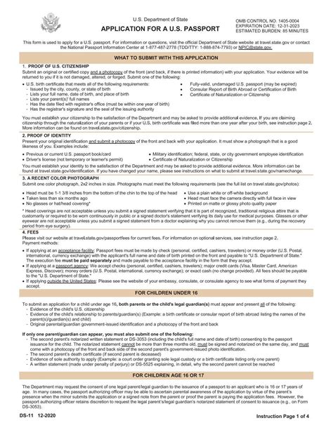 Us Passport Application Form By Oli Pdf Issuu