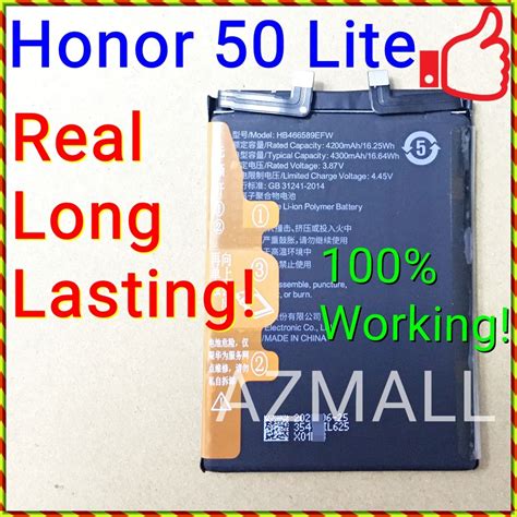 W Fast Charge New Ori Long Lasting Stable Battery Hb Efw Honor