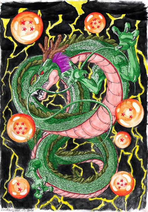 Shenron Shenlong God Of The Dragons By Zackary On Deviantart