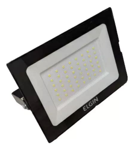 Foco LED bivolt blanco frío de 50 W para exteriores 6500 K MercadoLibre