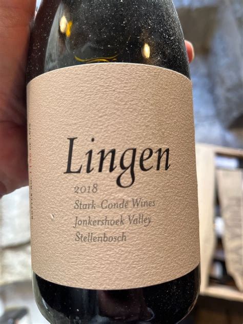 2018 Stark Condé Lingen Lingen Vineyard South Africa Coastal Region