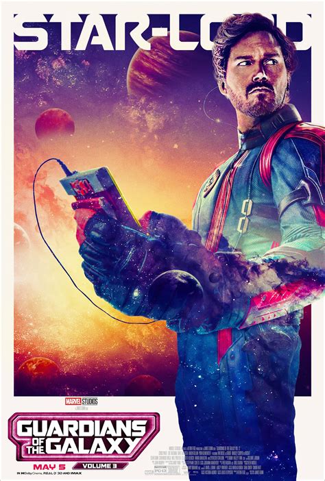 Marvel Studios presentó los posters de los personajes de GUARDIANS OF