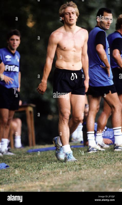 Jürgen Klinsmann 1990 Stockfotografie Alamy